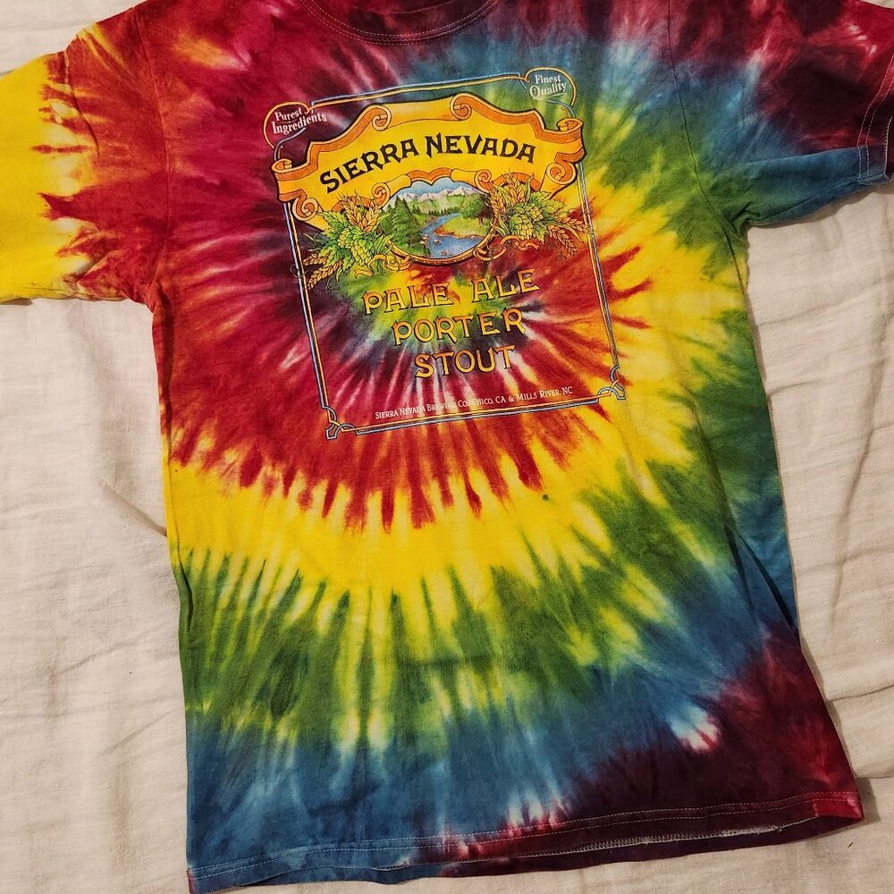Sierra Nevada Beer Tie Dye Shirt - Size Small
